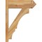 Ekena Millwork Balboa Rough Sawn Arts and Crafts Outlooker, Western Red Cedar, 8"W x 24"D x 32"H OUT08X24X32BOA03RWR - alternate 3
